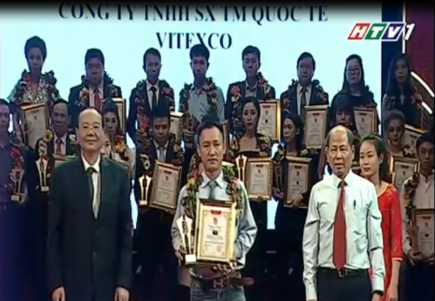 ViteX nhận giải Top 50 Sao Vàng Đất Việt